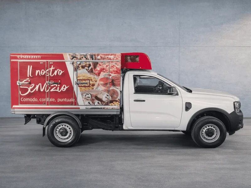 Cold Car installation in van