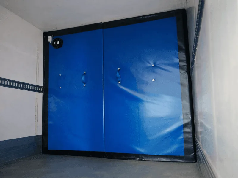 Caisse frigorifique terminée