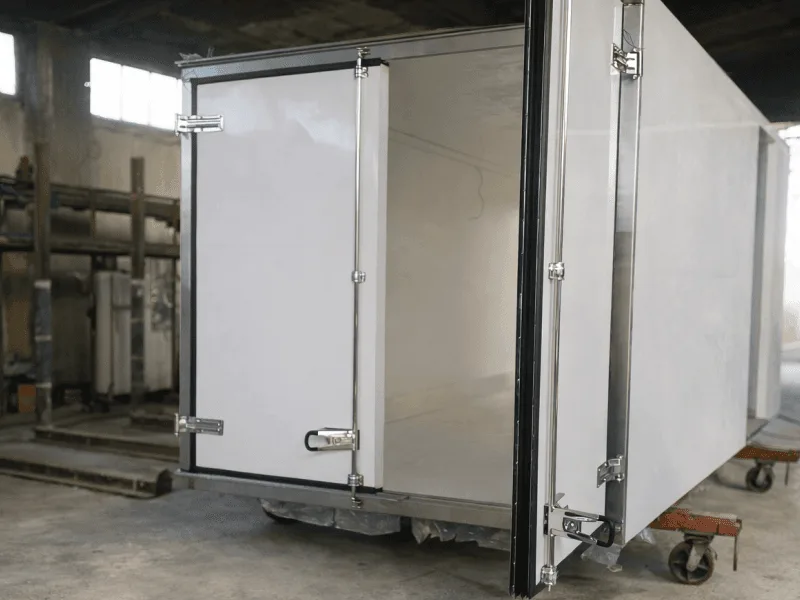 Intérieur de caisse frigorifique