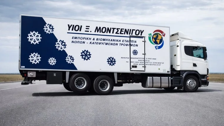 Caisse frigorifique pour camion avec certification ATP — Marketos-Talaros